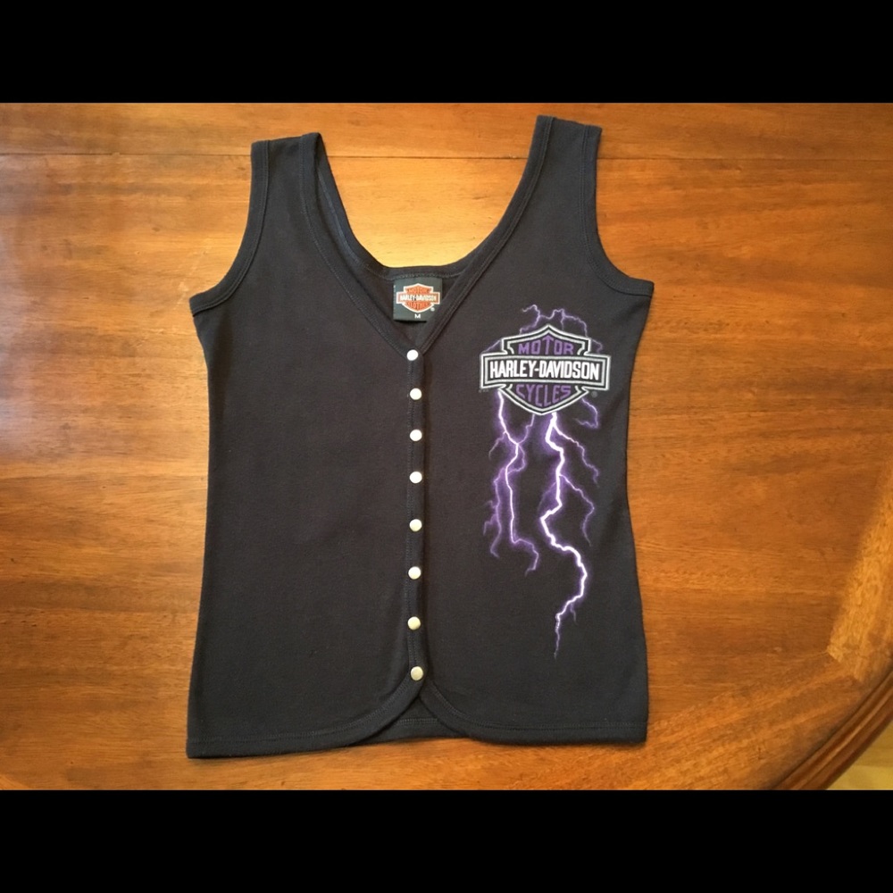 Women’s Vintage Harley Davidson Tank Top